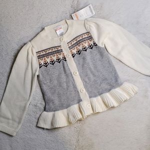 Gymboree NWT 2T button up sweater